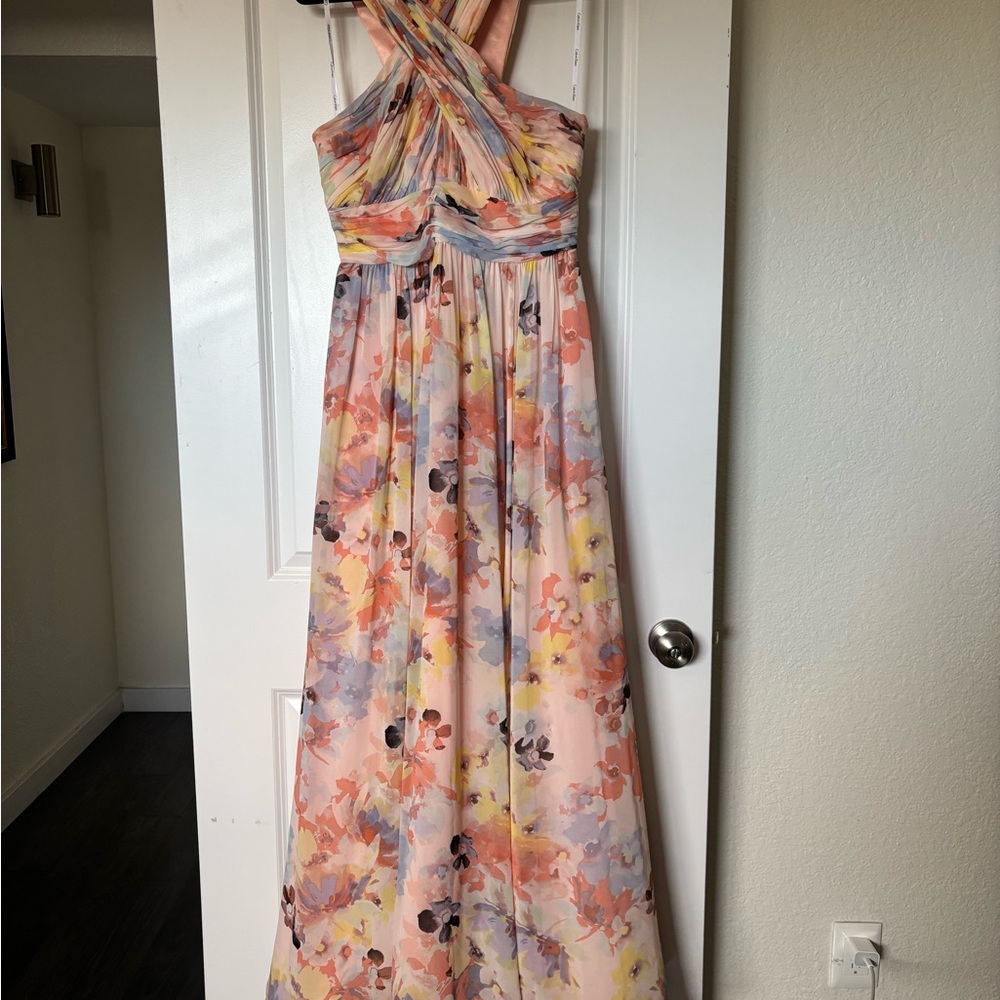 Calvin Klein Floral Maxi Dress - Multicolor